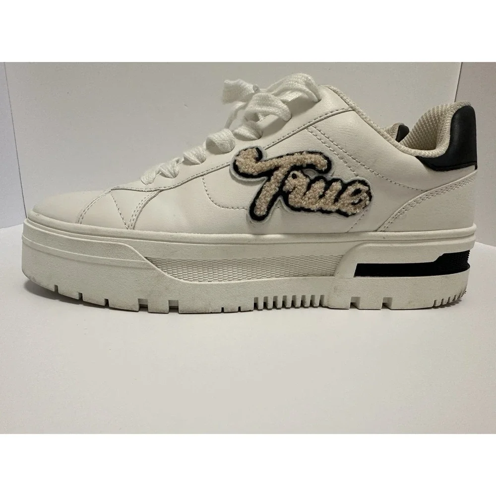 Bershka platform trainers featuring a 